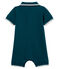 Mono corto polo para bebé niño verde PINEDE