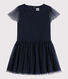 Vestido de manga corta para niña