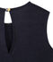 Camiseta sin mangas de lino para mujer azul SMOKING