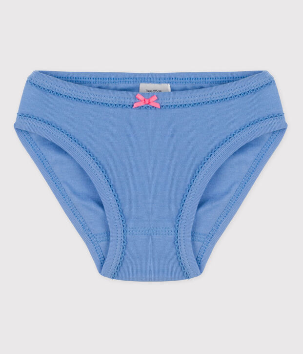 Braguita de algod&oacute;n de ni&ntilde;a azul