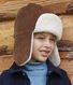 Gorro chapka de terciopelo para niño/niña
