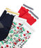 Lote de 3 pares de calcetines infantiles para niña variante 1