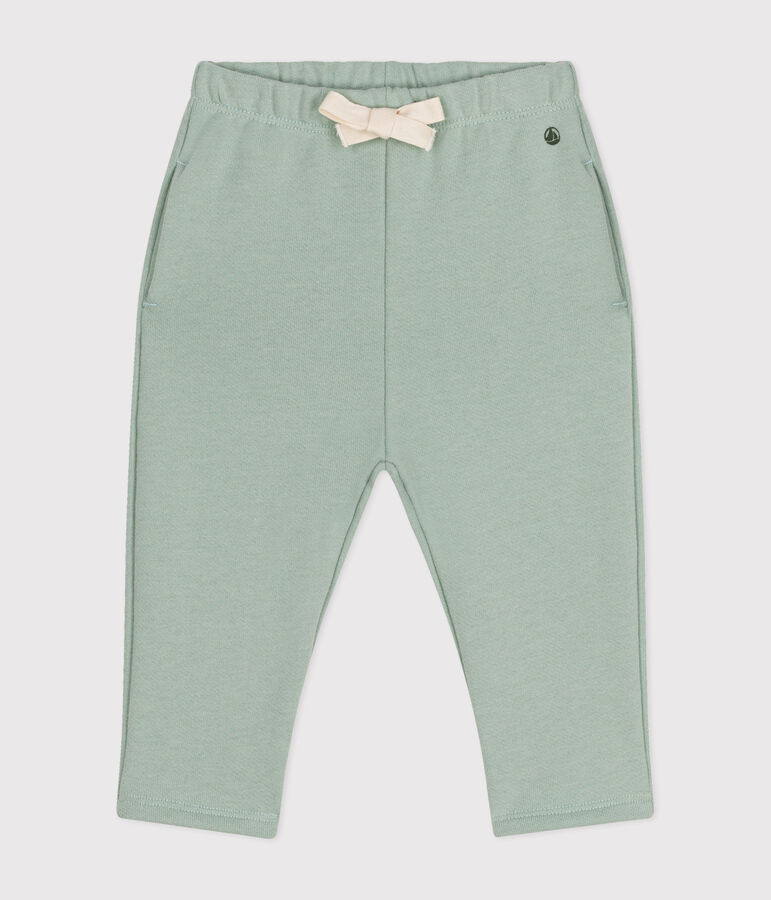Pantal&oacute;n de mulet&oacute;n de beb&eacute; verde