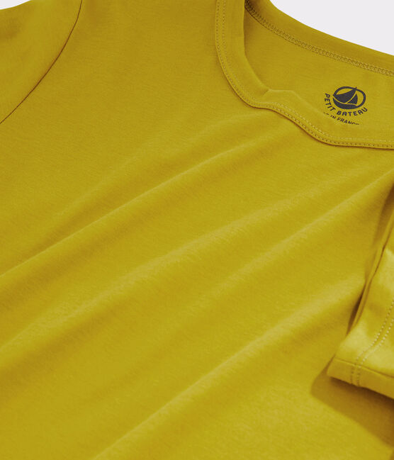 Camiseta de algodón Sea Island para mujer verde BAMBOO