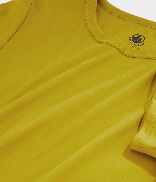 Camiseta de algod&oacute;n Sea Island para mujer verde