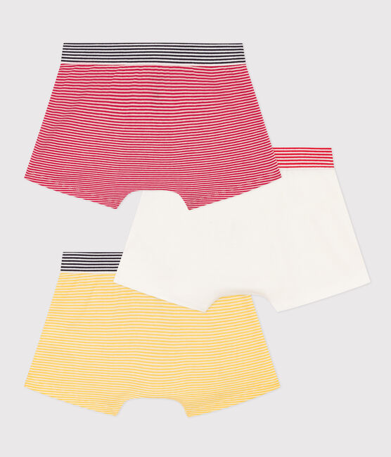 Juego de 3 bóxers Petit Bateau X Snoopy de algodón para niño  variante 1