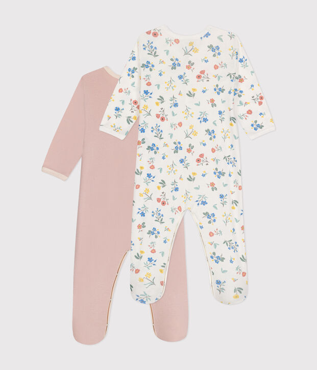 Juego de 2 pijamas de algod&oacute;n para beb&eacute; multicolor