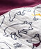 Lote de 2 bandanas-baberos para bebé variante 1