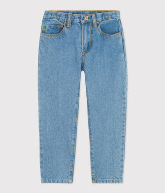 Pantal&oacute;n recto de tejido denim para ni&ntilde;o