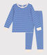 Pijama infantil de túbico a rayas