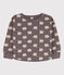 Sudadera estampada de muletón de niña / niño BONGRIS/ MULTICO