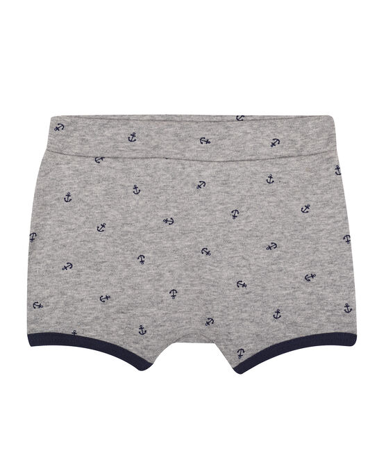Pantalones cortos estampados para bebé niño gris SUBWAY/azul SMOKING