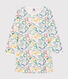 Camisón infantil de algodón con motivo de flores
