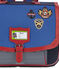 Mochila Petit Bateau x Tann's azul SMOKING/rojo TERKUIT/ MARSHMALLOW