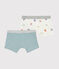 Lote de 2 bóxeres con estampado de mono para niño pequeño variante 1