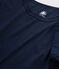 Camiseta de algodón Sea Island para mujer azul MARINE