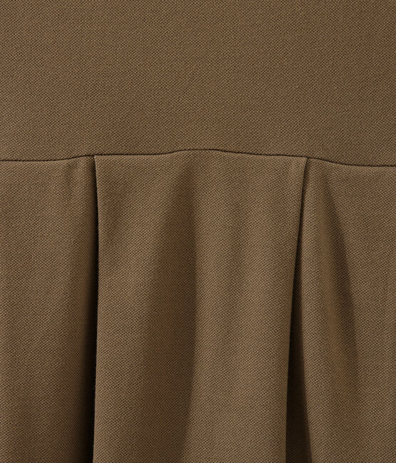 Vestido inspirado en el polo marron SHITAKE