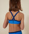 Traje de baño de 2 piezas de niña azul SURF