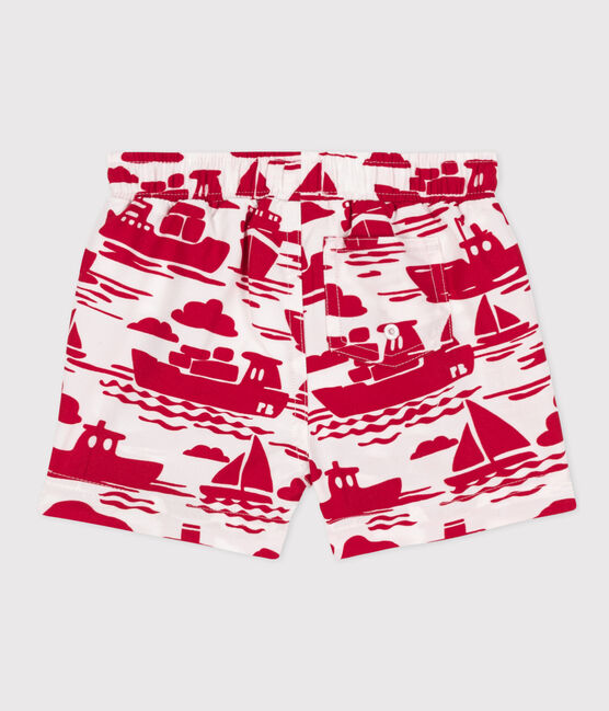 Bañador de material reciclado para bebé rojo AVALANCHE/ ROUGE