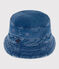 Gorro de sarga para niño/niña azul DENIM BLEU DELAVE