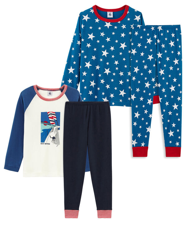 Lote de 2 pijamas para ni&ntilde;o peque&ntilde;o multicolor