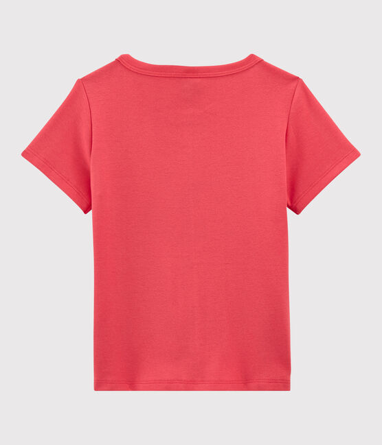 Camiseta de manga corta de algodón de niña GROSEILLER