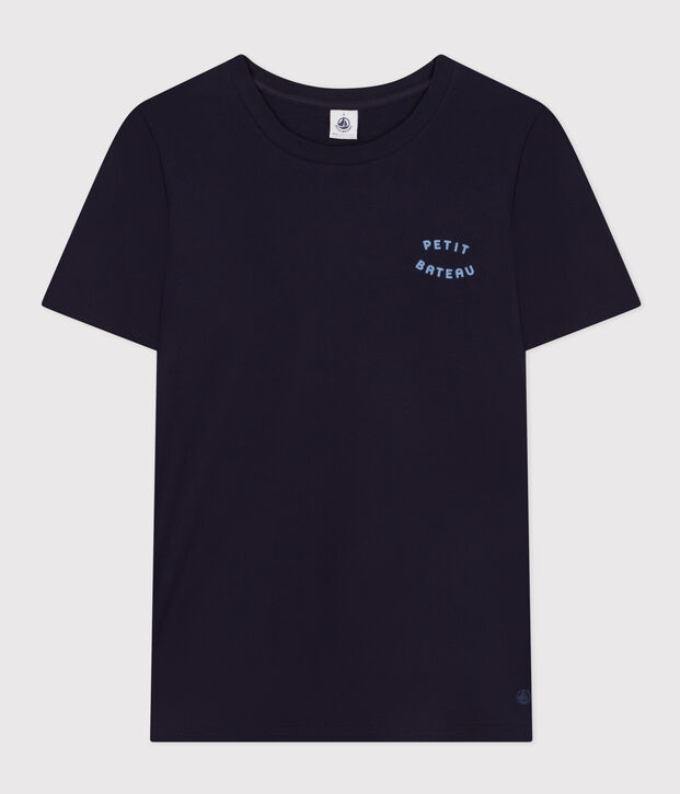 Camiseta La Recta de algod&oacute;n con cuello redondo para mujer SMOKING