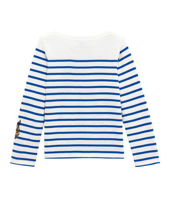 Marinera creativa para niño blanco MARSHMALLOW/azul PERSE