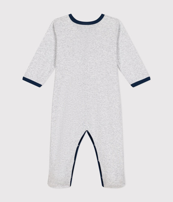 Dors bien en coton bébé gris POUSSIERE CHINE