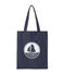 Bolsa de compras lisa azul SMOKING