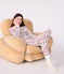 Pijama de algodón con estampado de Navidad para mujer MILK/ MULTICO