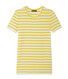 Camiseta de mujer en canalé original de rayas