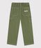 Pantalón carpenter infantil de algodón verde OLIVINE