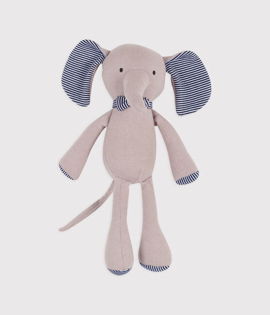 Peluche elefante de punto acanalado gris CONCRETE