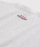 Camiseta unisex gris BELUGA CHINE