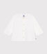 Blusa de piqué de algodón para bebé