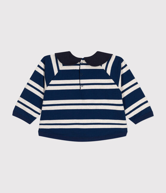Sudadera de punto grueso para bebé azul MEDIEVAL/ MONTELIMAR