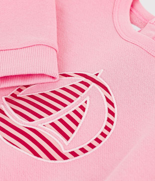 Sudadera lisa de algod&oacute;n con logo estampado para beb&eacute; CHARMI
