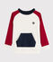 Sudadera de niño blanco MARSHMALLOW/rojo TERKUIT/ SMOKING