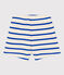 Shorts de punto de canalé a rayas para bebé azul AVALANCHE/blanco PERSE