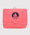 Cortavientos corto unisex rosa GROSEILLER/blanco MARSHMALLOW