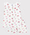 Pijama corto infantil de algodón con estampado de frutas blanco MARSHMALLOW/blanco MULTICO