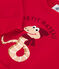 Sudadera de felpa para bebé rojo CORRIDA