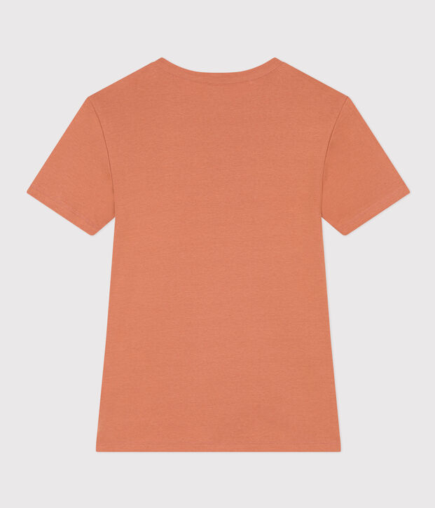 Camiseta L'ICONIQUE de algod&oacute;n con cuello redondo para mujer rosa