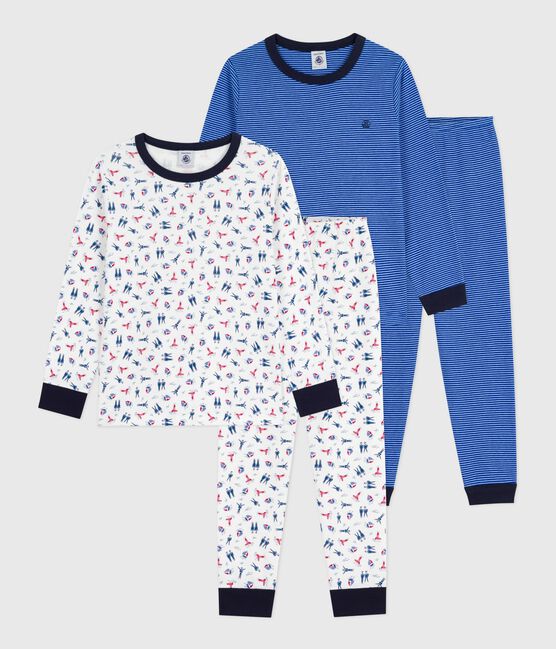 Juego de pijamas infantiles de algodón estampado variante 1