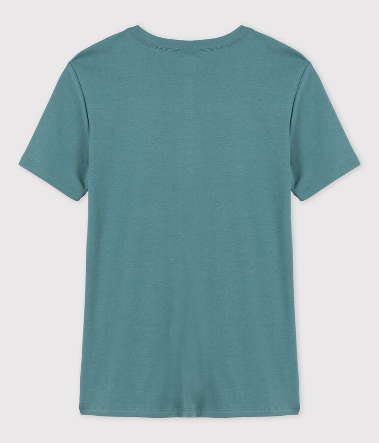 Camiseta L'ICONIQUE con cuello redondo de algod&oacute;n de mujer verde