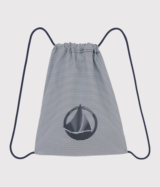 Mochila para niña/niño azul SMOKING/blanco MARSHMALLOW
