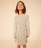 Camisón de algodón infantil con motivo de flores blanco AVALANCHE/ MULTICO