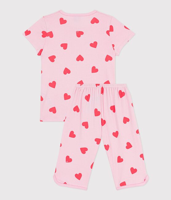 Pijama pirata infantil de algodón con estampado de corazones MARQUISE/ PEACHY