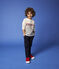 Camiseta de punto de niña/niño blanco MARSHMALLOW
